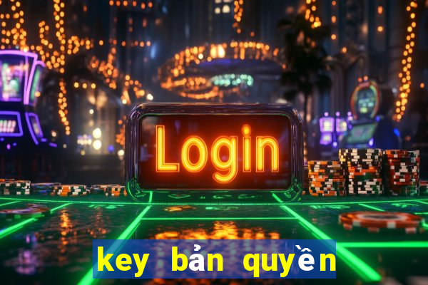 key bản quyền win 10