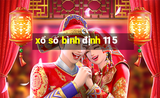 xổ số bình định 11 5