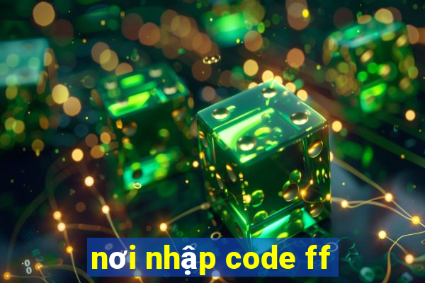 nơi nhập code ff