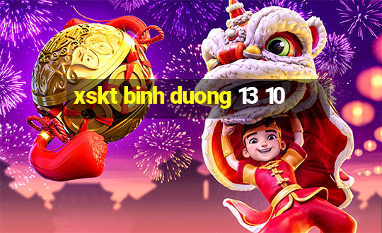 xskt binh duong 13 10