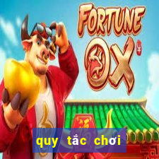 quy tắc chơi bài poker