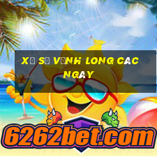 xổ số vĩnh long các ngày