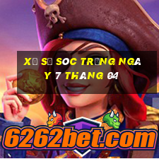 xổ số sóc trăng ngày 7 tháng 04