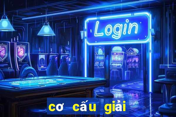 cơ cấu giải vé số