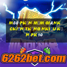 M88 Phần mềm giành chiến thắng nhiều hơn pk10