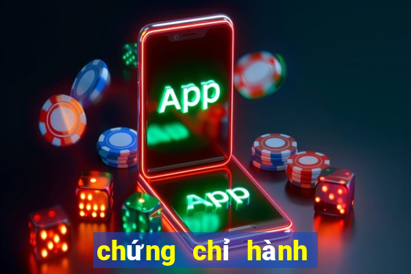 chứng chỉ hành nghề phun xăm