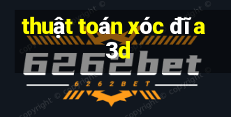 thuật toán xóc đĩa 3d