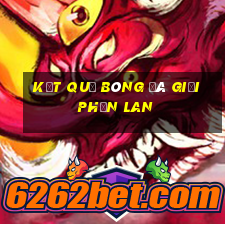 kết quả bóng đá giải phần lan