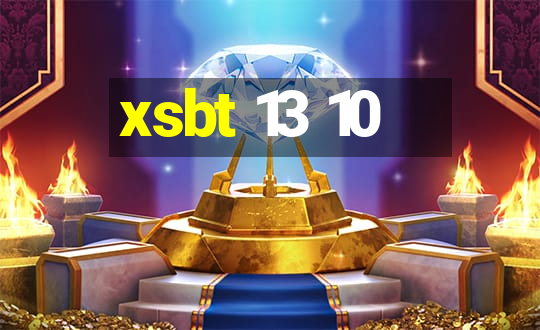 xsbt 13 10