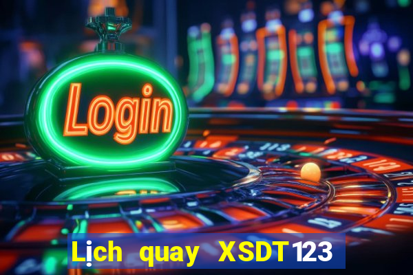 Lịch quay XSDT123 ngày thứ sáu