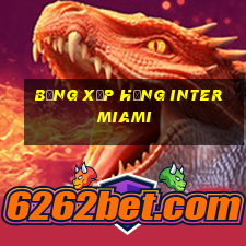 bảng xếp hạng inter miami