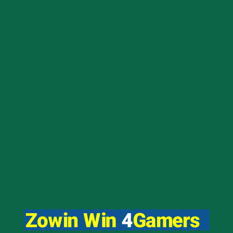 Zowin Win 4Gamers