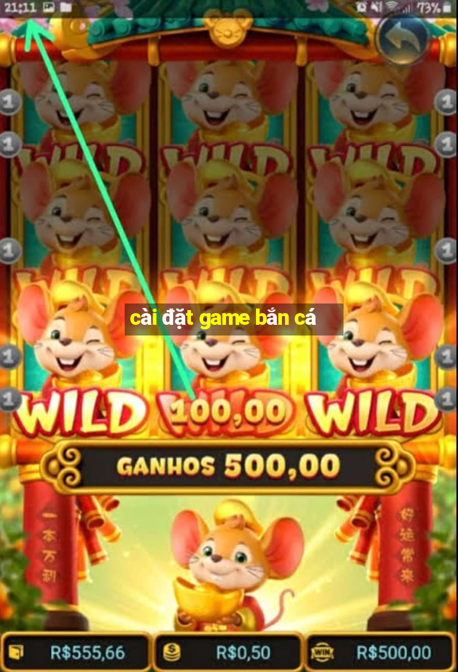 cài đặt game bắn cá