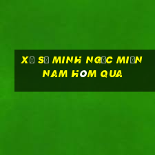 xổ số minh ngọc miền nam hôm qua