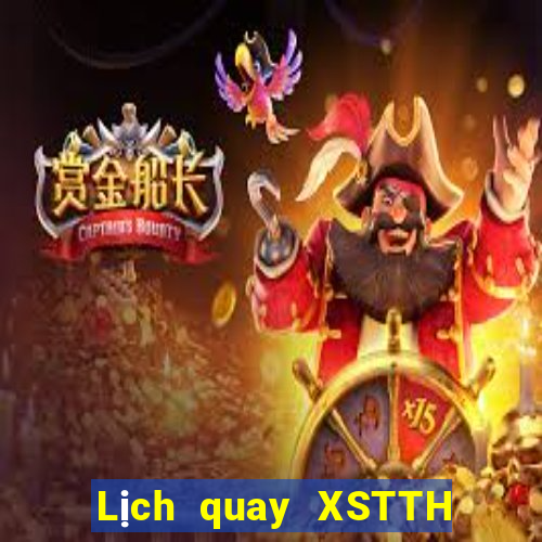 Lịch quay XSTTH Thứ 6