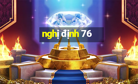 nghị định 76