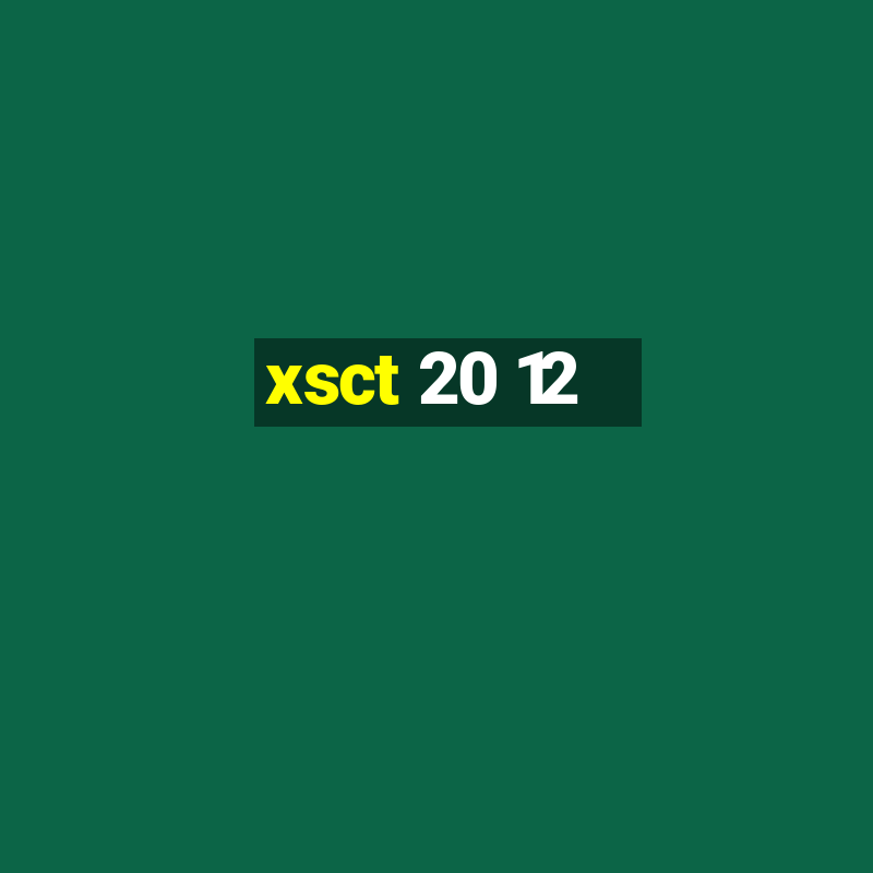 xsct 20 12