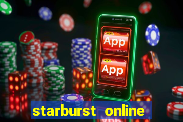 starburst online casino game