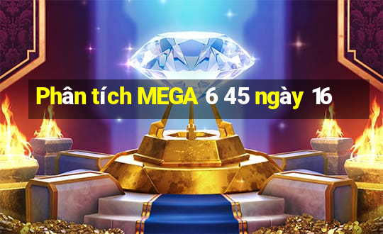 Phân tích MEGA 6 45 ngày 16