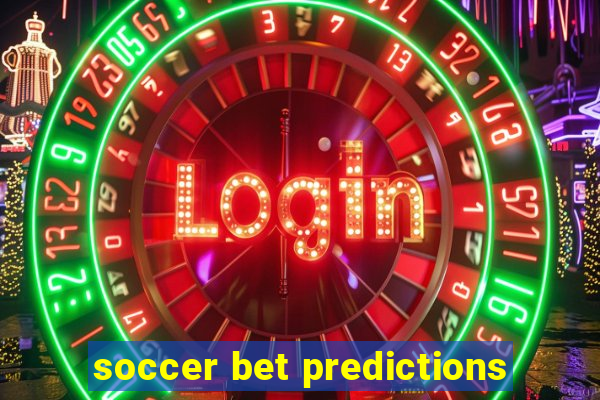 soccer bet predictions