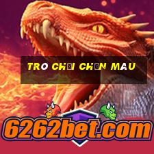 trò chơi chọn màu