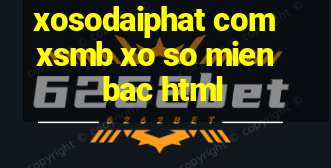 xosodaiphat com xsmb xo so mien bac html