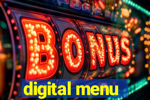 digital menu