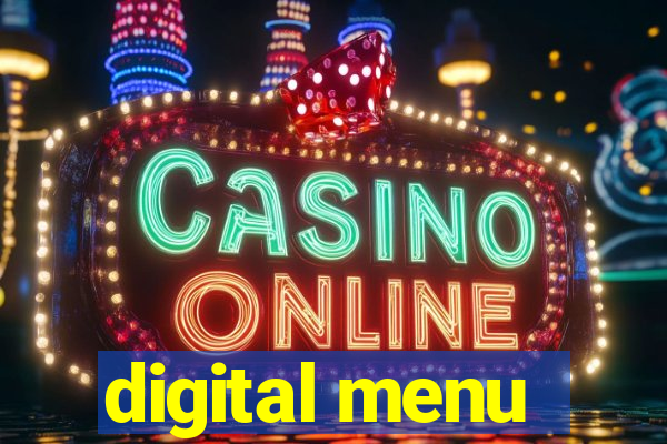 digital menu