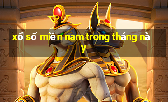 xổ số miền nam trong tháng này