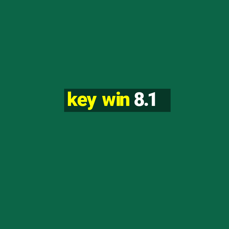 key win 8.1