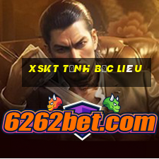 xskt tỉnh bạc liêu