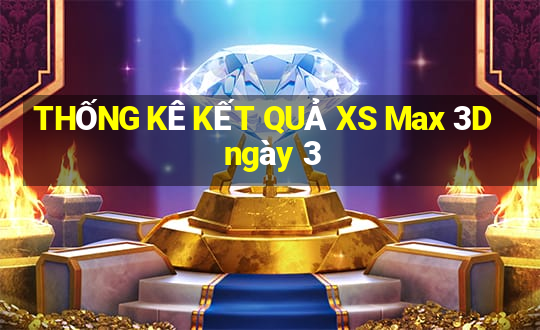 THỐNG KÊ KẾT QUẢ XS Max 3D ngày 3