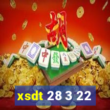 xsdt 28 3 22