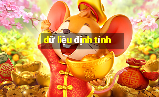 dữ liệu định tính