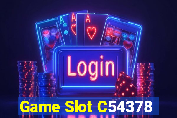 Game Slot C54378