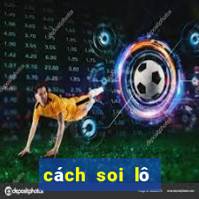 cách soi lô miền nam