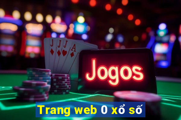 Trang web 0 xổ số