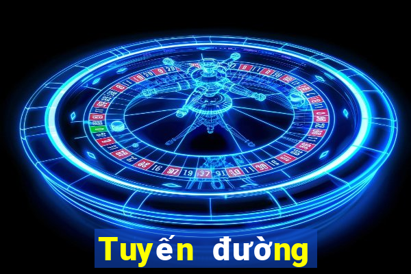 Tuyến đường nền tảng màu w