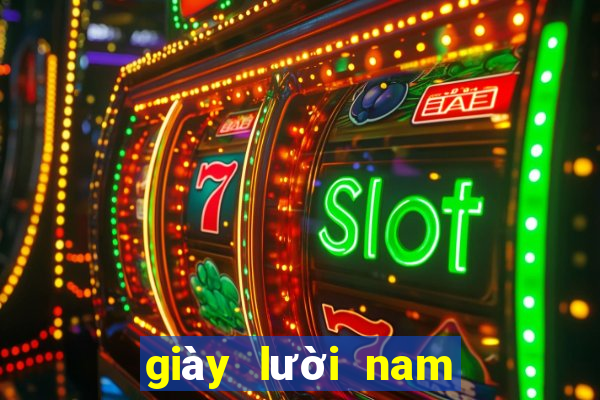 giày lười nam đế bệt