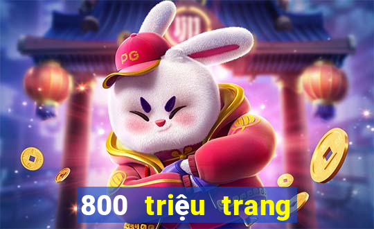 800 triệu trang web xổ số