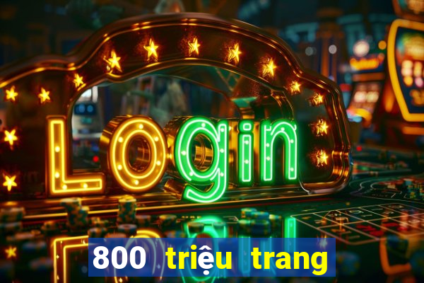 800 triệu trang web xổ số