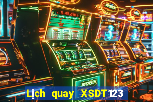 Lịch quay XSDT123 ngày 31