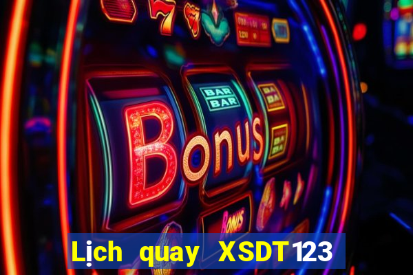 Lịch quay XSDT123 ngày 31