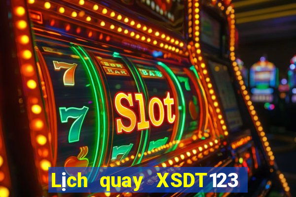 Lịch quay XSDT123 ngày 31