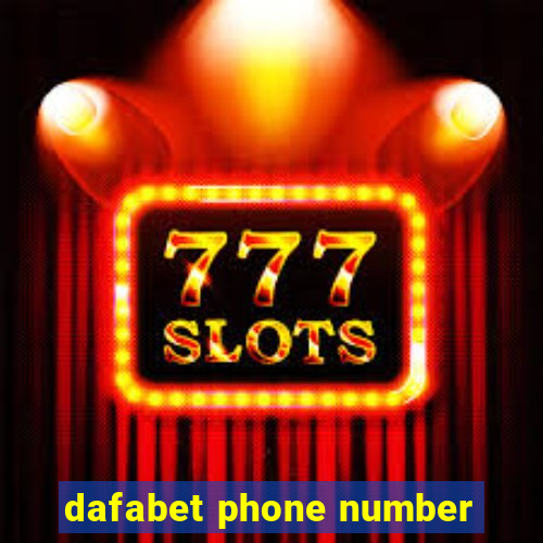 dafabet phone number