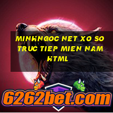 minhngoc net xo so truc tiep mien nam html