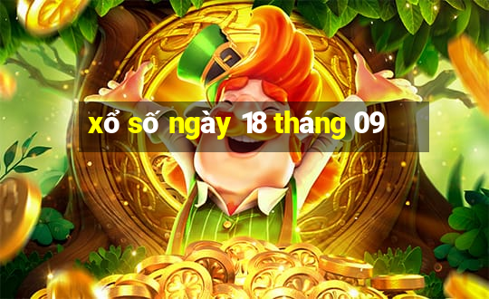 xổ số ngày 18 tháng 09