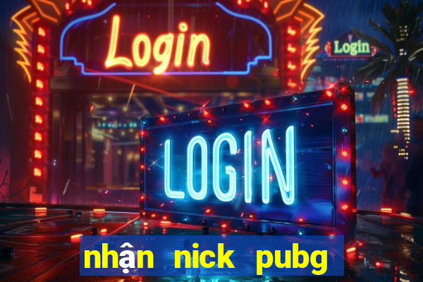 nhận nick pubg miễn phí