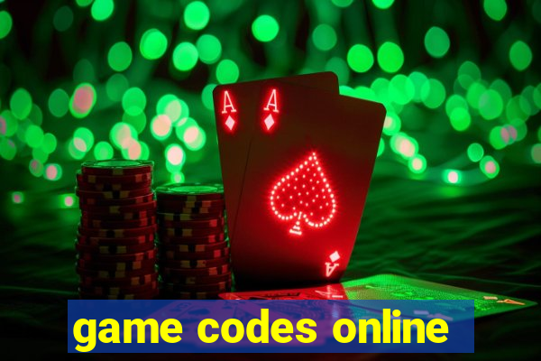 game codes online