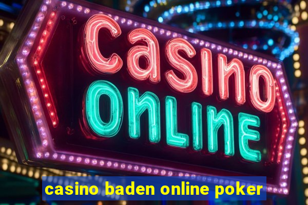 casino baden online poker